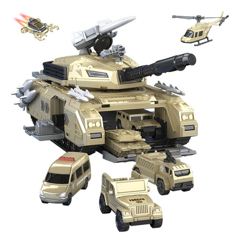 Serie Combinada De Tanques Y Base Militar Para Niños R Toys