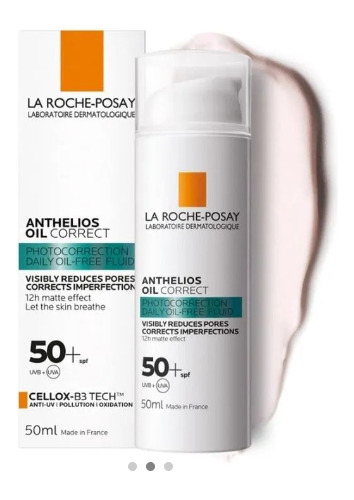 Anthelios Oil Correct Daily Gel-cream Spf50+ 50ml La Roche