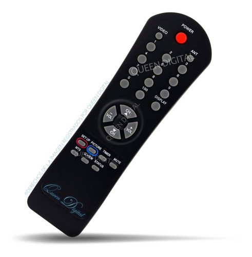 Control Remoto Tv Re2215c Audinac Continental Serie Dorada