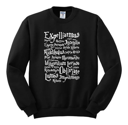 Sudadera Hechizo Hechizos Harry Potter Unisex Leviosa 