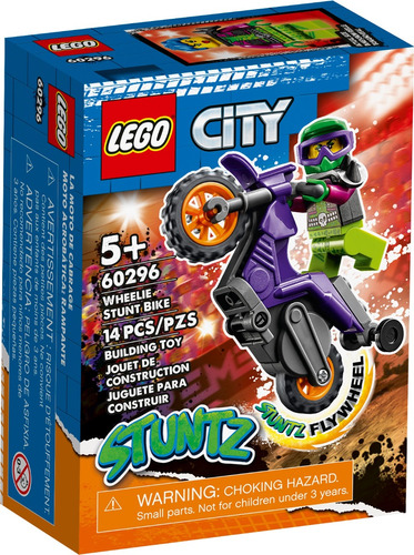 Lego City Motocicleta Acrobatica Rampante Bike Stunt