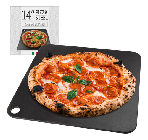 Impresa Acero Para Pizza Para Horno, Plataforma De Acero Du.