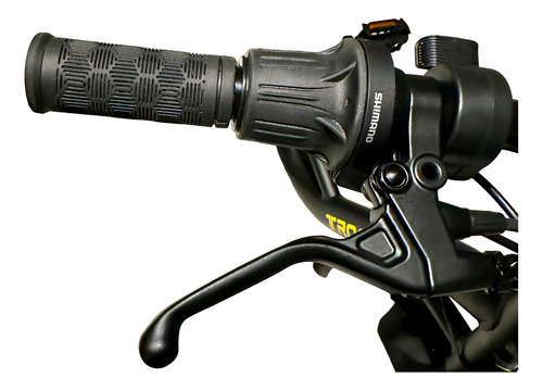 Coswheel Gt20 Bicicleta Moto Elétrica 1500w Freio Hidráulico 55km/h 90km De Autonomia Cambio Shimano Preto