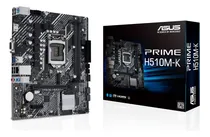 Comprar Asus Micro-atx Motherboard (intel H510 Lga 1200 Con Pcie 4.0, Ranura M.2 De 32 Gbps, Intel 1gb Ethernet, Hdmi, D-sub, Usb 3.2 Gen 1 Tipo A, Sata 6gbps, Puerto Com Y Conector Rgb), Negro