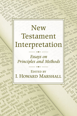 Libro New Testament Interpretation - Marshall, I. Howard