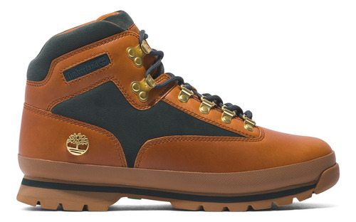 Hiker De Piel Caña Media Timberland Tb0a5vsh358 Tb0a5vsh358 Euro Hiker F/l Diseño Liso Café 26.5 Mx Para Hombre