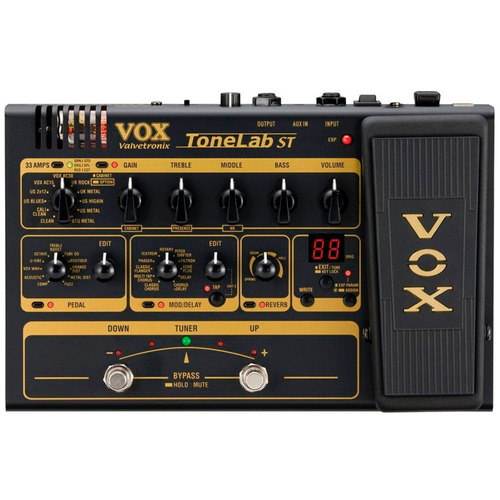 Pedaleira Valvulada P/ Guitarra Vox Tonelab St + Frete