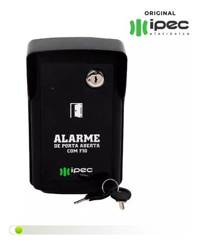 Alarme De Porta Ou Janela Aberta Com Sirene Ipec Com Fio