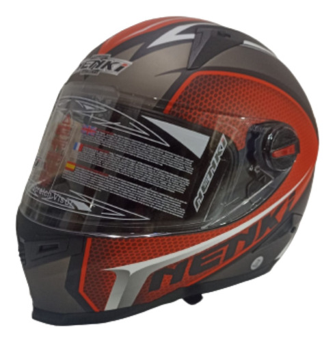 Cascos De Motos Nenki Integral Rojo Ls2/hro/hjc/ich/mt