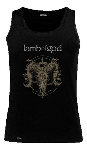 Camisilla Hombre Lamb Of God Rock Metal Banda Sbo2