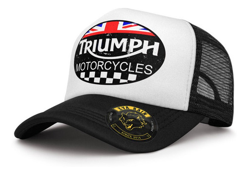 Gorra Trucker Triumph Motorcycles Motos Vintage Eva Rain® 