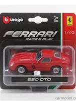 Comprar Ferrari 250 Gto Burago 1/43 10cms Metal Colección Poster