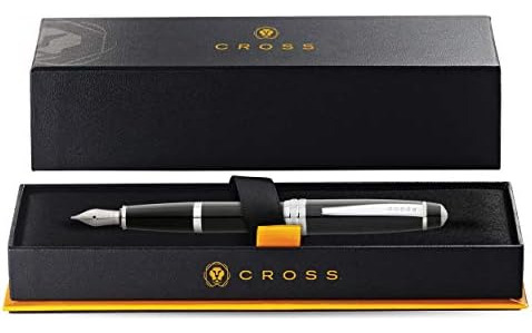 A. Pluma Estilográfica T. Cross Company Classic, Bailey Blac