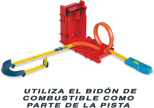 Pista Hot Wheels Track Builder Caja De Acrobacias Extrema