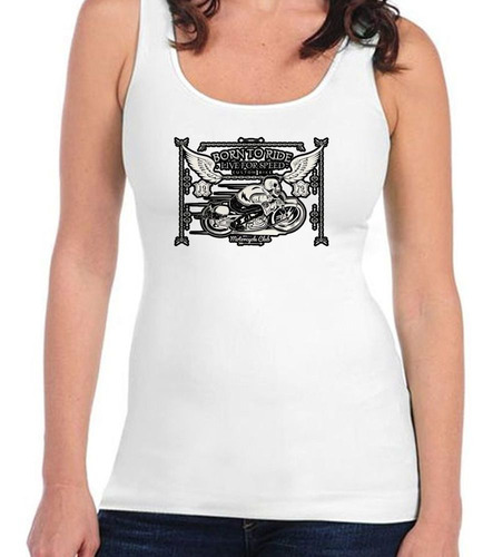 Musculosa Born To Ride Live For Speed