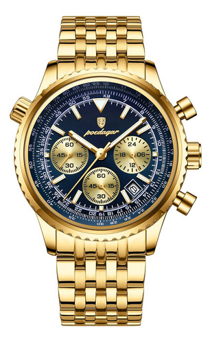 Reloj Deportivo De Cuarzo Para Hombre Acero Inoxidable