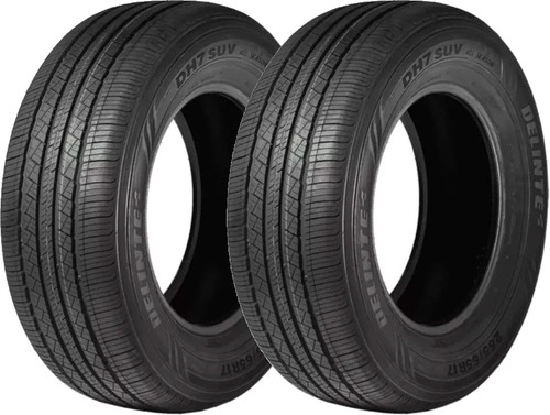 Kit de 2 pneus Delinte Hillux Pajero TR4 Grand Vitara DH7 Suv 225/65R17 102 (850Kg)