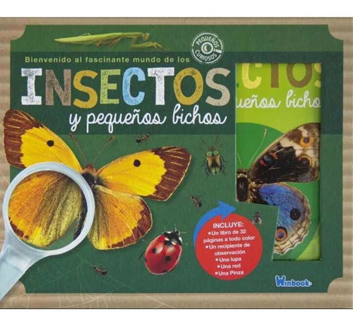 Libro De Insectos Y Bichos + Kit De Exploración