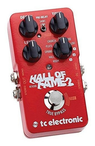 Tc Electronic Salon Of Fame 2 Reverb Pedal Incluye