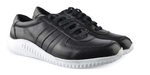 Imagen 3 de 3 de Zapatillas De Cuero De Hombre - Giuliano - Ferraro