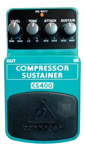 Pedal Guitarra Compressor Behringer Cs400