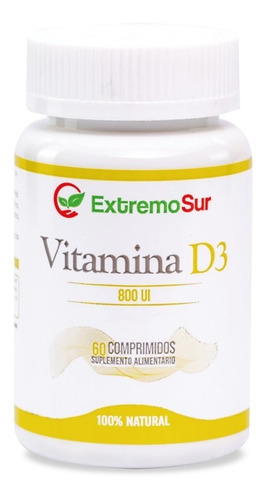 Vitamina D3 800ui, 60 Comprimidos