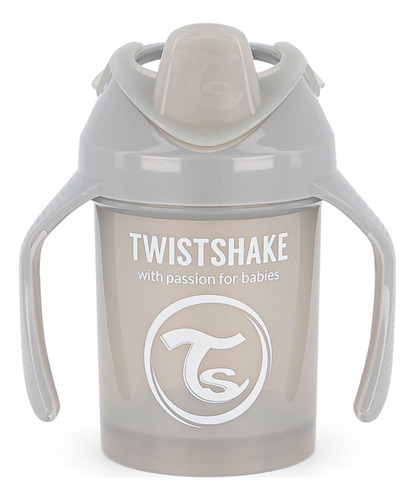 Taza De Entrenamiento Twistshake 230ml Gris