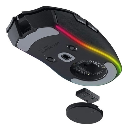 Mouse Gamer Inalámbrcio Razer Cobra Pro Rgb Hyperspeed Negro