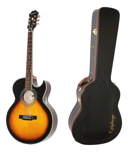 EpiPhone Pr5e Guitarra Electroacústica Con Estuche Original