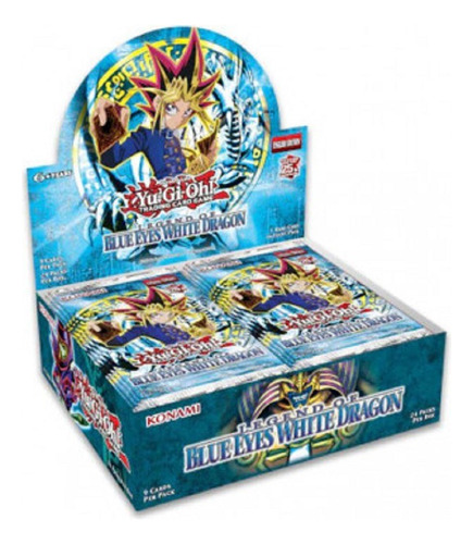 Caja -yugi-oh!- Legend Of Blueeyes White Dragon Ingles - Box