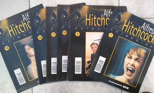 15 Fascículos Colección Alfred Hitchcock