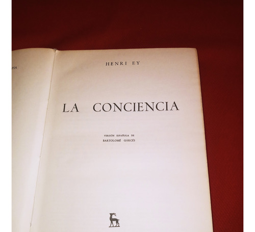 La Conciencia  - Henri Ey - Gredos