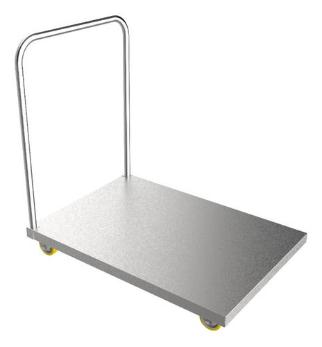 Carro Plataforma Para Carga Em Aço Inox