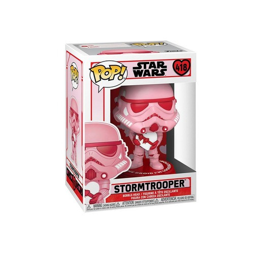 Imagen 2 de 3 de Juguete Funko Pop Star Wars Stormtrooper Valentines