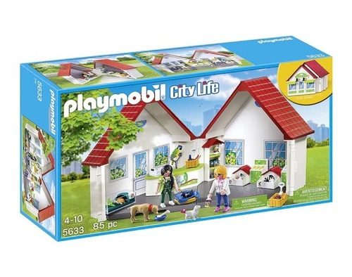 Playmobil Maletin Tienda De Mascotas + Acc 5633 City Life Ed