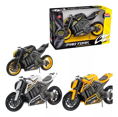 Moto Pro Tork De Corrida Brinquedo Criança Menino Brincar