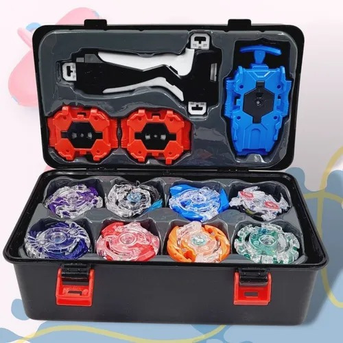 Maleta Bley-blade Super Top 10 Pcs Y Dos Lanzadores