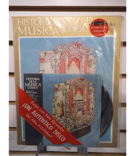 Imagen 1 de 1 de Historia De La Musica Codex 84 Fasiculo Y Disco Lp Acetato