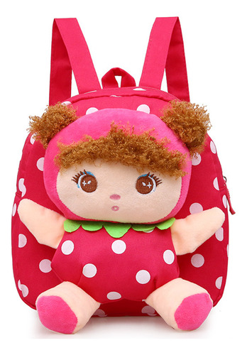 Bonita Mochila Para Niños Pequeños, Muñeca De Peluche Para N