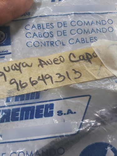 Guaya Capot Chevrolet Aveo  Fremec Argentina