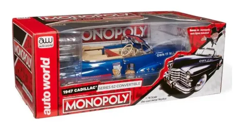 Miniatura Cadillac Series 62 1947 Monopoly 1:18 Auto World