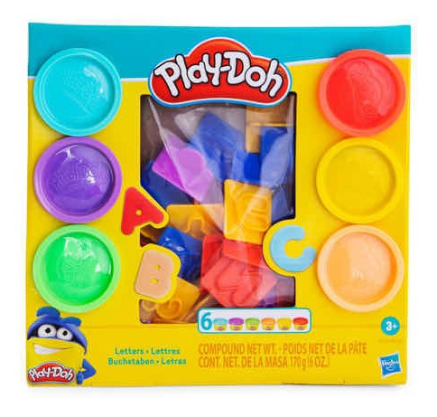 Imagen 2 de 3 de Play Doh Figuras Y Abecedario
