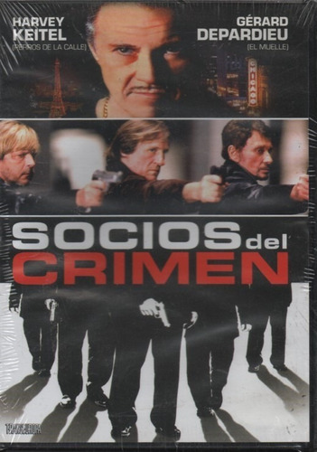 Socios Del Crimen - Dvd Nuevo Original Cerrado - Mcbmi