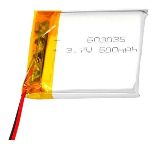 Bateria Litio 3.7v Polím. Protección 500mah 503035