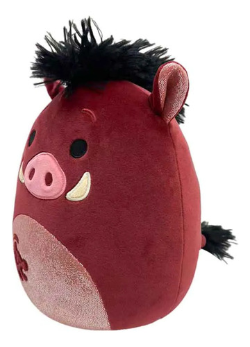 Squishmallows Pelucia Pumbaa O Rei Leão Sunny Cor Vermelho