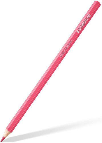 Lápis De Cor 12 Cores Staedtler Noris Sextavado Tons Pasteis
