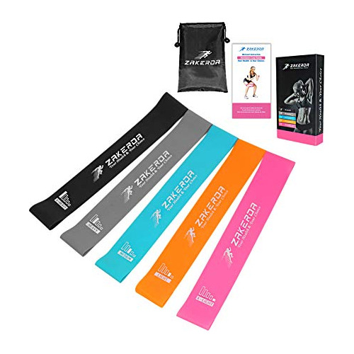 Fitness Loop Resistance Bands For Working Out(set Of 5)...