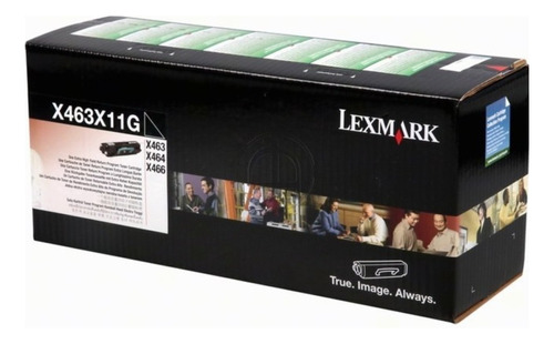 Tóner Lexmark Original X463x11g  15.000pag X463 X464 X466