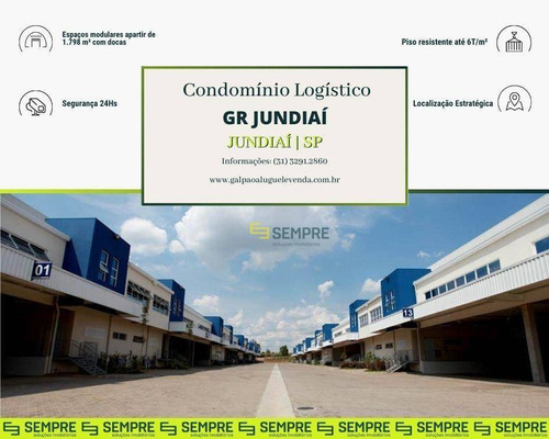 Imagem 1 de 20 de Galpão Para Alugar Em Jundiaí/sp - Ga0383