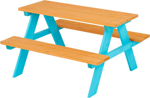 Mesa Y Banco De Picnic Niños Al Aire Libre De Madera, ...